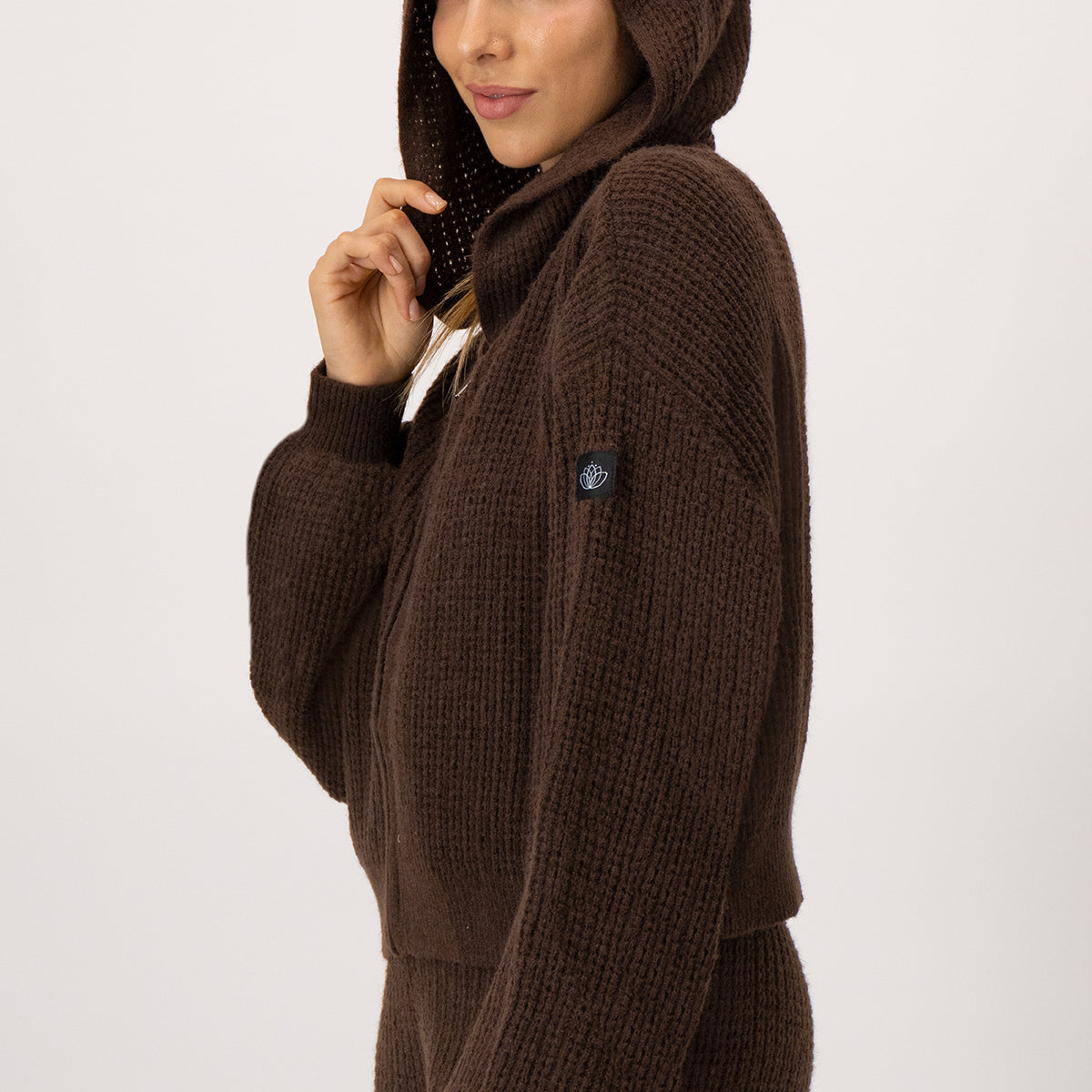 Cecile Waffle Cardigan