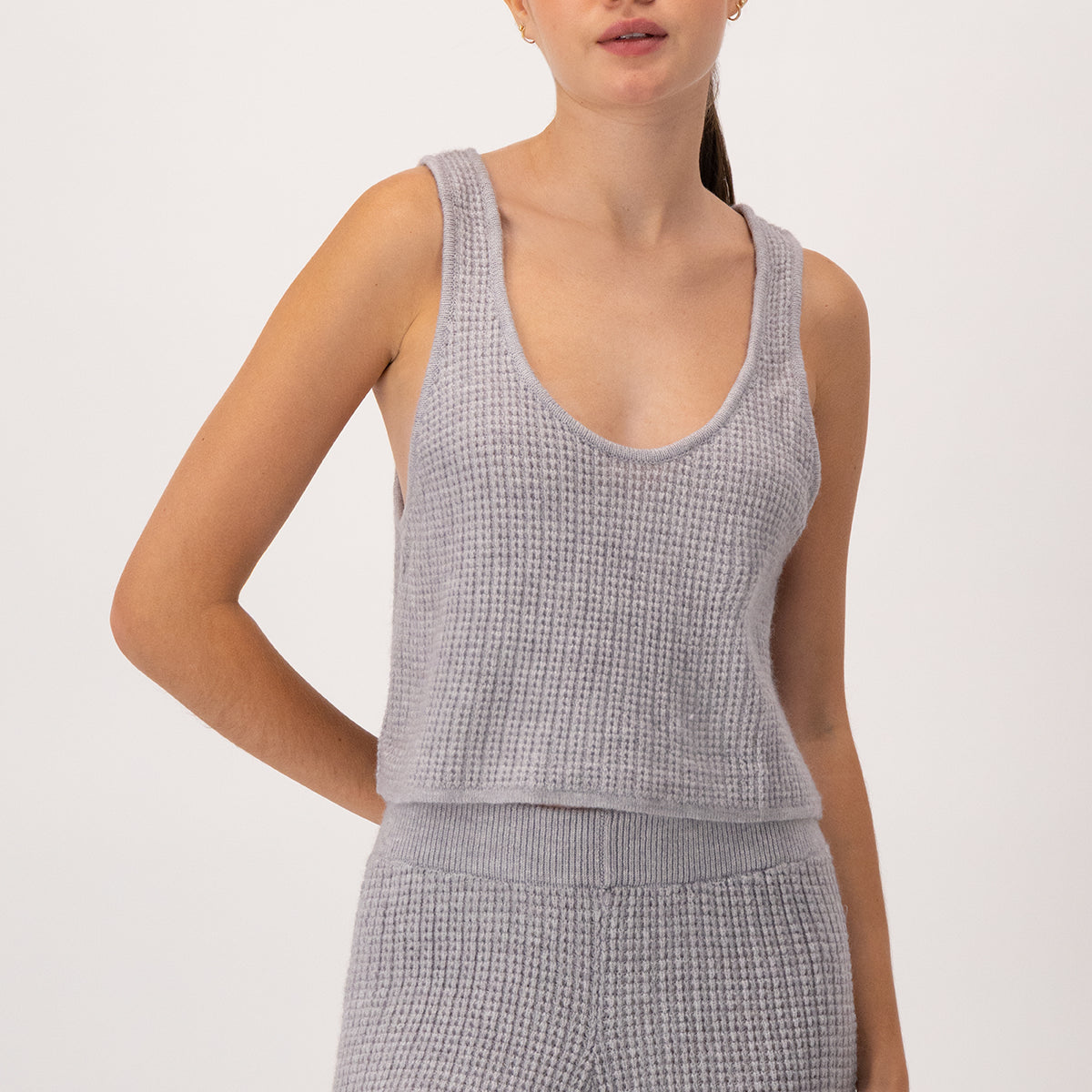 Cecile Waffle Top